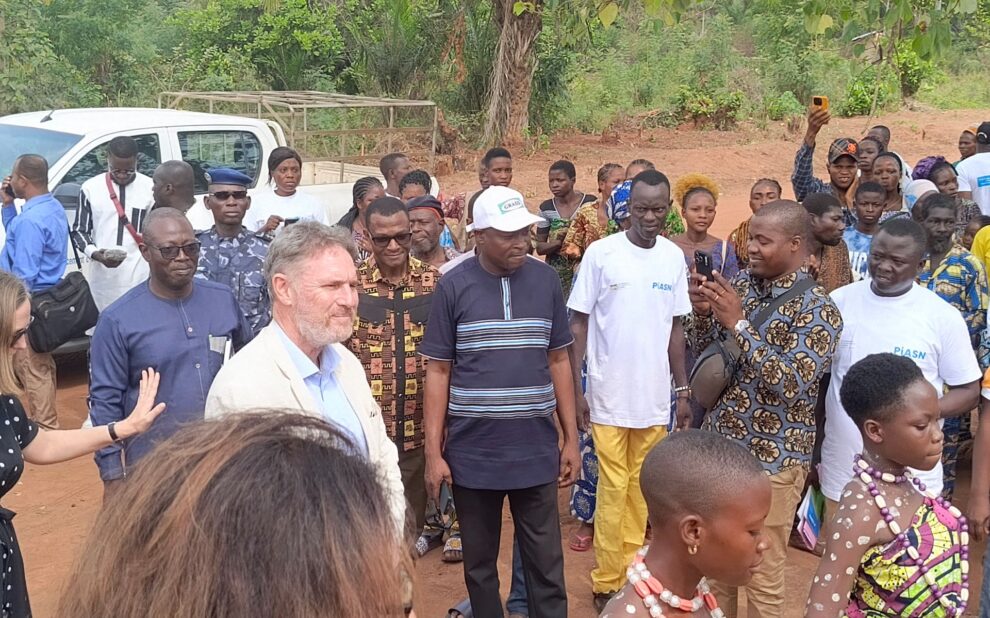 GRASID ONG Accueille une mission de l'Ambassade des Pays-Bas projet PIASN